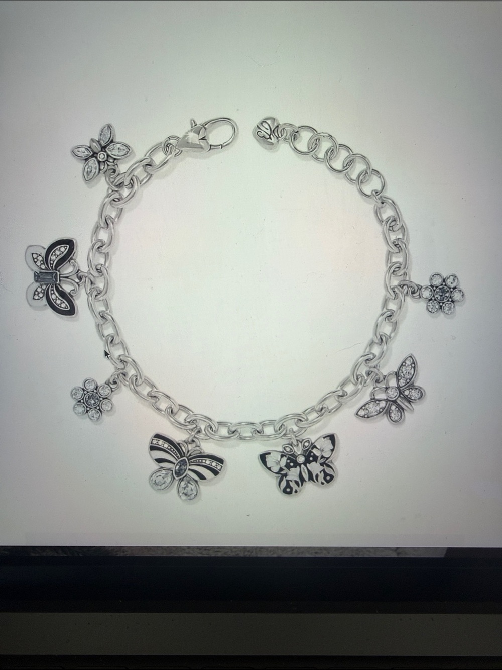 ♥️🆕 Brighton Botanical Garden Charm Bracelet Retail $148